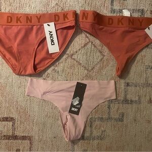 DKNY boyfriend, bikini panties,DKNY thong, DKNY hipster panties (3pk)